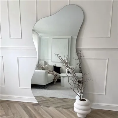 Bisakah saya menggunakan cermin tanpa bingkai di ruang rias?